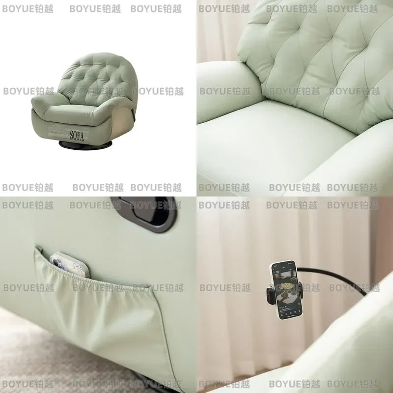 Custom Space Capsule Sofa Multifunctional Rocking Chair for Living Room Bedroom Small Apartment Manicure Beauty Cinema
