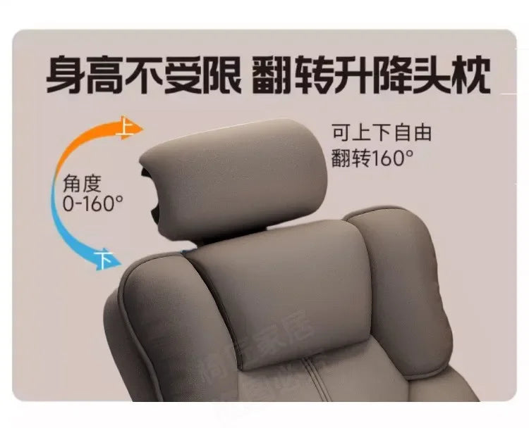 A68Designer Upgrade Office Chair Nordic Modern Swivel Oversized Ergonomic Computer Chair Comfortable Cadeira Office Furniture