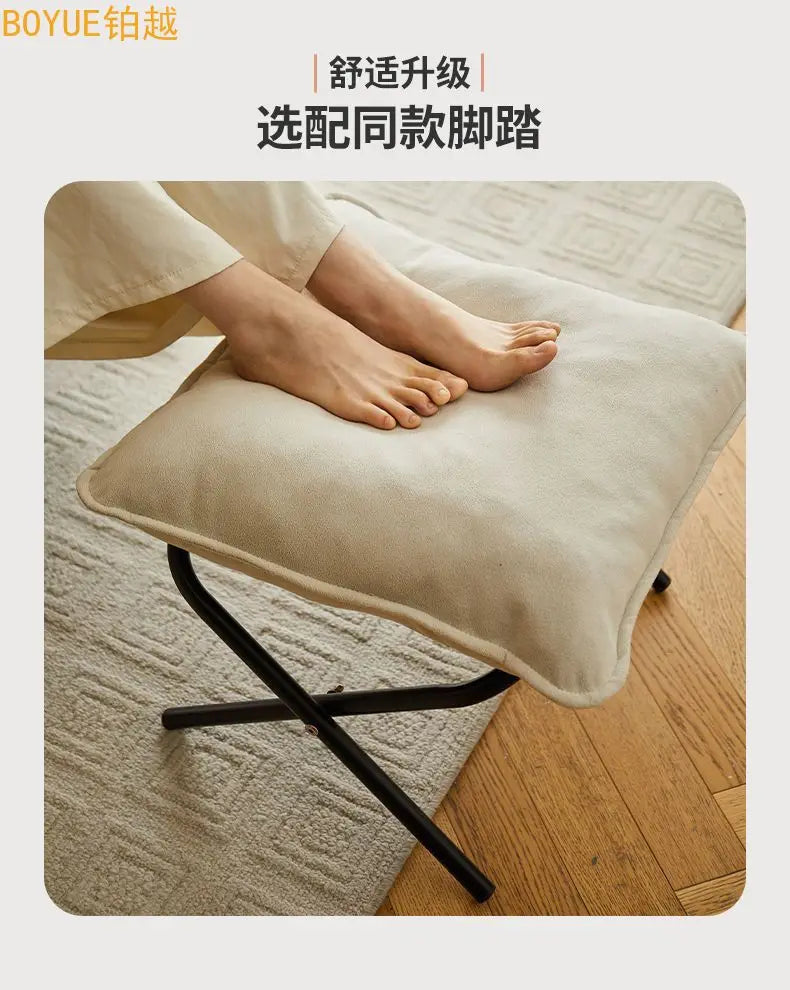 New soft rocking chair sofa balcony recliner bedroom living room chair leisure lunch break single