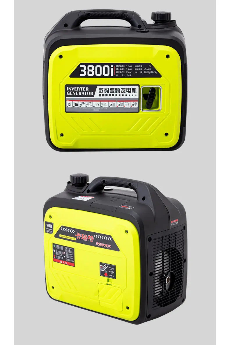 generator 220v high power small household frequency conversion silent mini outdoor camping portable