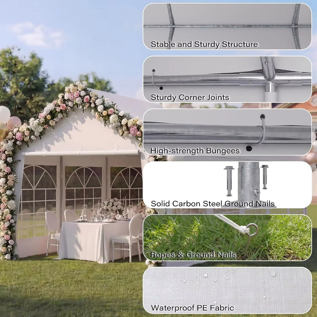 Custom Outdoor A‑Frame Shelter Tent, Stable Frame Structure Marquee, Waterproof Event Tent for Wedding Ceremony, Exhibition