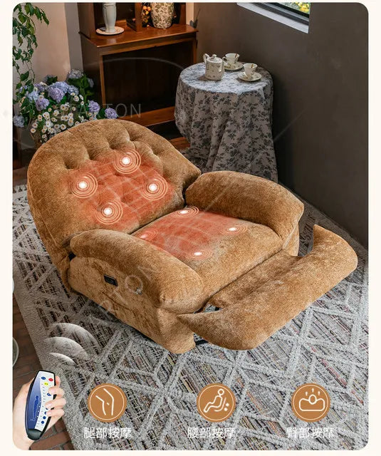 Replica Heating Usb Sofa,Luxury Elegant Rotatable Voice,Control Single Small Chaise,Couch Lounge Nordic Muebles Trendy Furniture