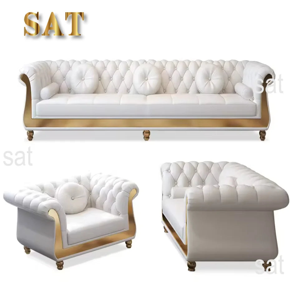 *q forMedieval Style Upholstered Sponge Filled Modular Sectional Sofa L-Shape Living Room Bed with Wood Legs Home Decor*