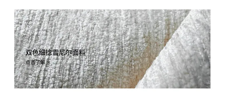 Chinese simple fabric solid wood living room corner combination sofa