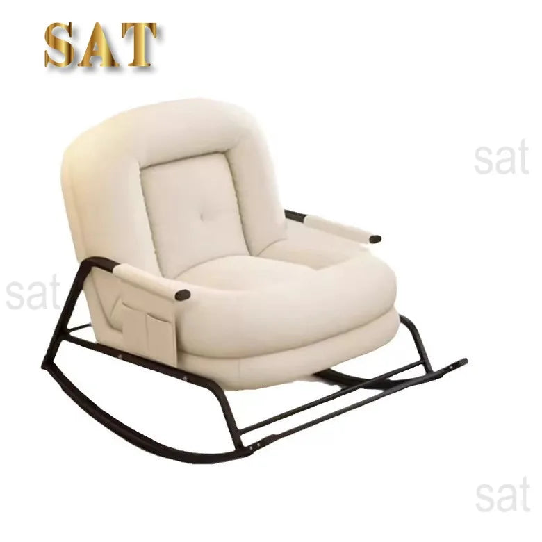 # Best-Selling Modern Minimalist Lounge Chair with Comfortable Fabric Rocking Chair Furniture for Living Room