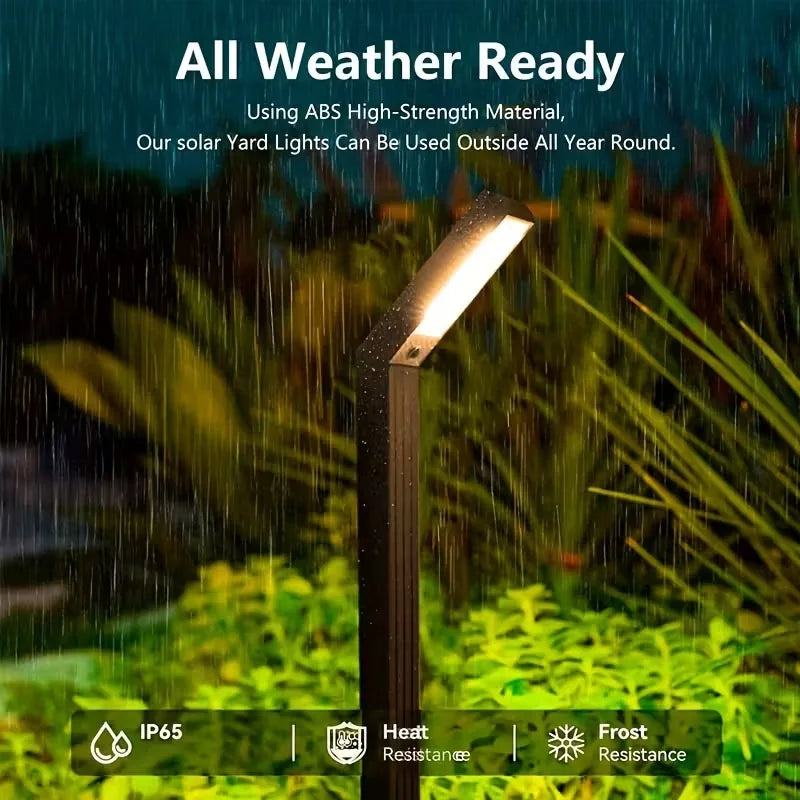 Solar Ground Light 3colors or RGB Light Light Sensing Intelligence Outdoor Pathway Lighting Solar Garden Lights Durable Plastic