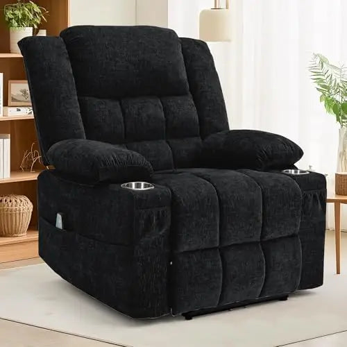 Recliner Chair,Rocking Chair with Massage and Heat,360° Swivel Recliner Chairs for Adults,for Bedroom,Nursery,Living Room Chairs