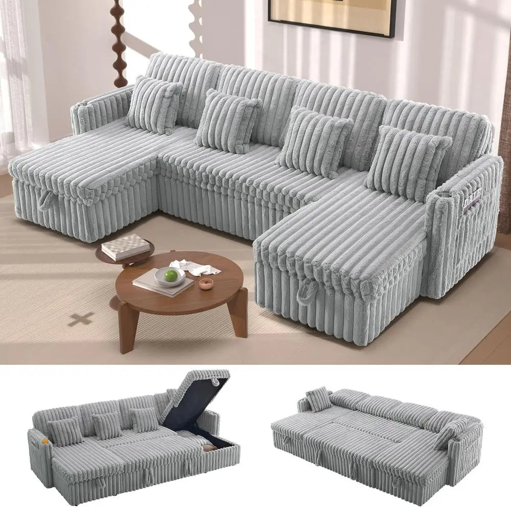 Modular Sectional Sofa Couches L-Shape Couch 3 Seat Modular Sofa Memory Foam Sectional Couches for Living Room,, Customized