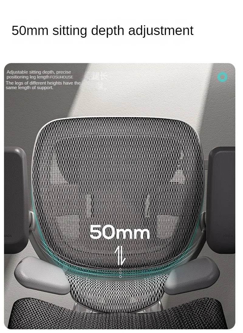 European Ergonomic Office Chairs Home Computer Chair Gaming Chair Nordic Office Furniture with Backrest Waist Protector Armchair