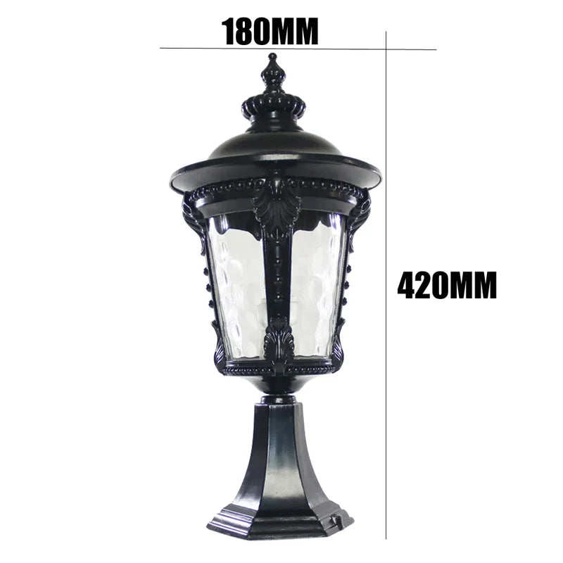 Outdoor Waterproof Wall Lamp, Outdoor Garden Villa Courtyard Lamp, Door Pillar Lamp