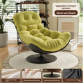 Penguin sofa chair, single lazy rotating sofa, rotating leisure chair, nest lounge chair, fully wrapped sofa, suede fabric