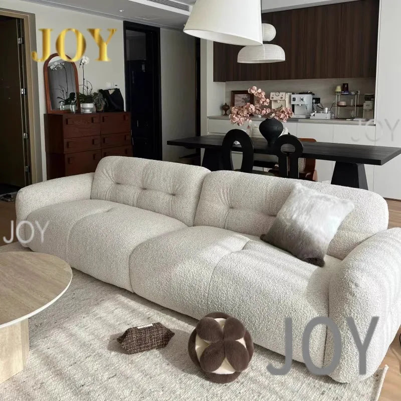#￥Nordic Cloud Living Room Sofas Pouf Couch Puffs Futon Armchair Waiting Living Room Sofas Universal Sillon CamaRoom Decorations