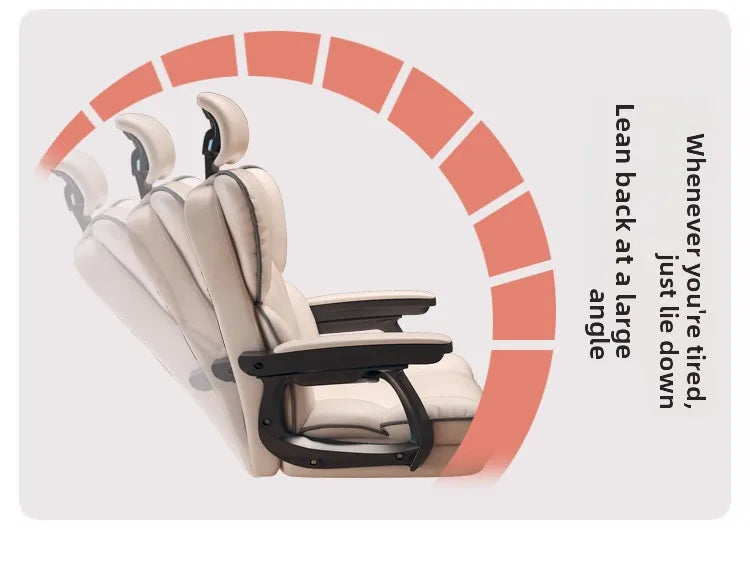 Mobile Ergonomic Office Chair Recliner Computer Bedroom Accent Office Chair Gameing Study Sillas De Oficina Office Furniture