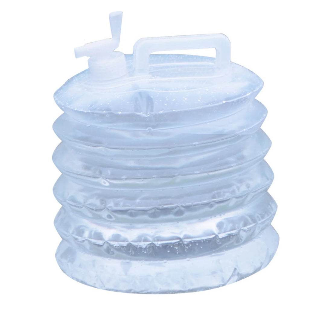 5/10/15L Camping Water  PE Foldable Camp Picnic Water Tank Portable Collapsible Large Capacity for Outing Self-driving