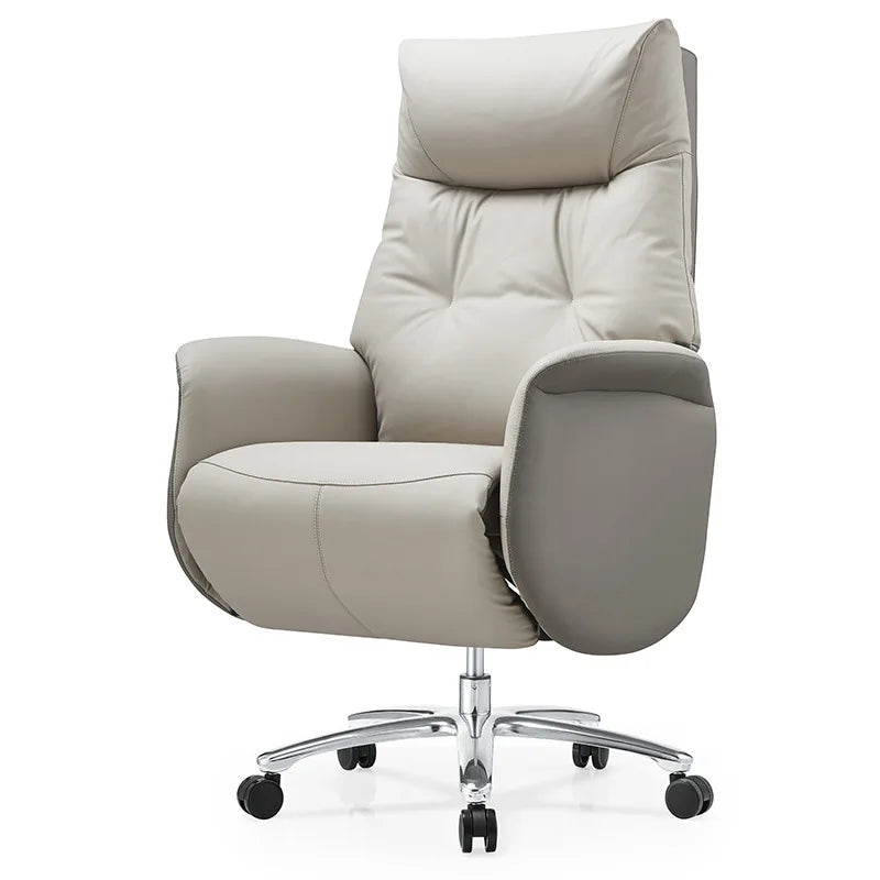 Electric boss chair Modern leather office Massage Reclining computer Study lunch break Multifunctional large