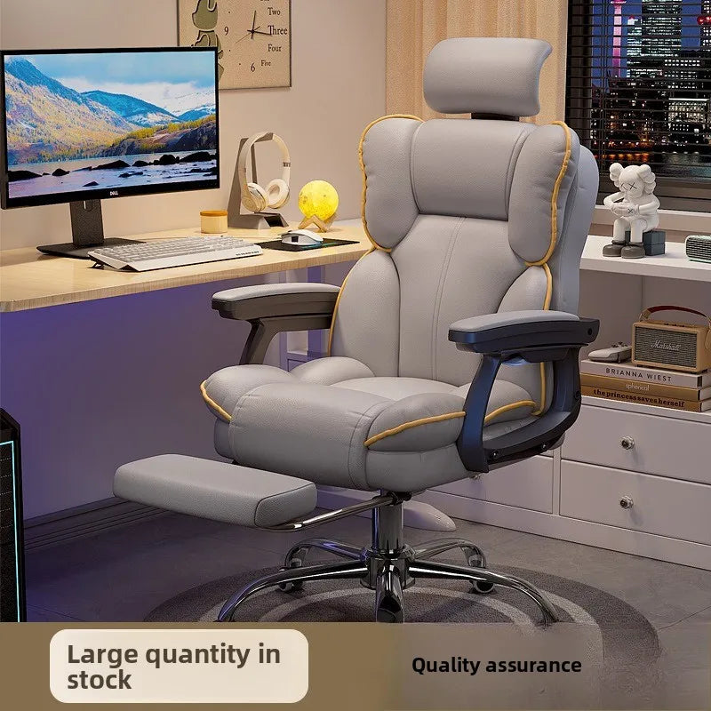 Mobile Ergonomic Office Chair Recliner Computer Bedroom Accent Office Chair Gameing Study Sillas De Oficina Office Furniture