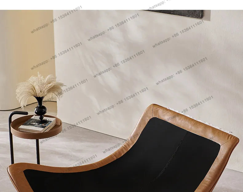 Nordic creative modern minimalist living room leisure chair sofa lazy sofa bedroom senior chair