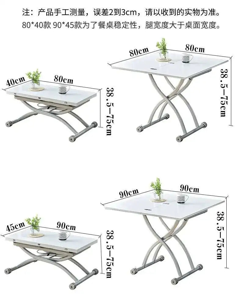 Small White Coffee Tables Nordic Design Rectangular Coffee Tables Bedroom Minimalist Mesas Table Basse Pour Salon Home Furniture