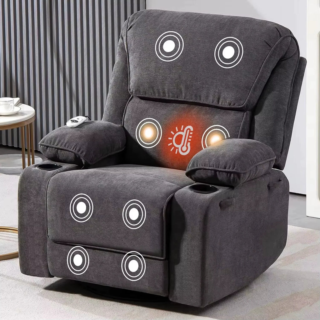 Recliner Chair Manufacturer Wholesale With Remote Control Massage Heating Function Adjustable Electrical Sofa  for Living Room