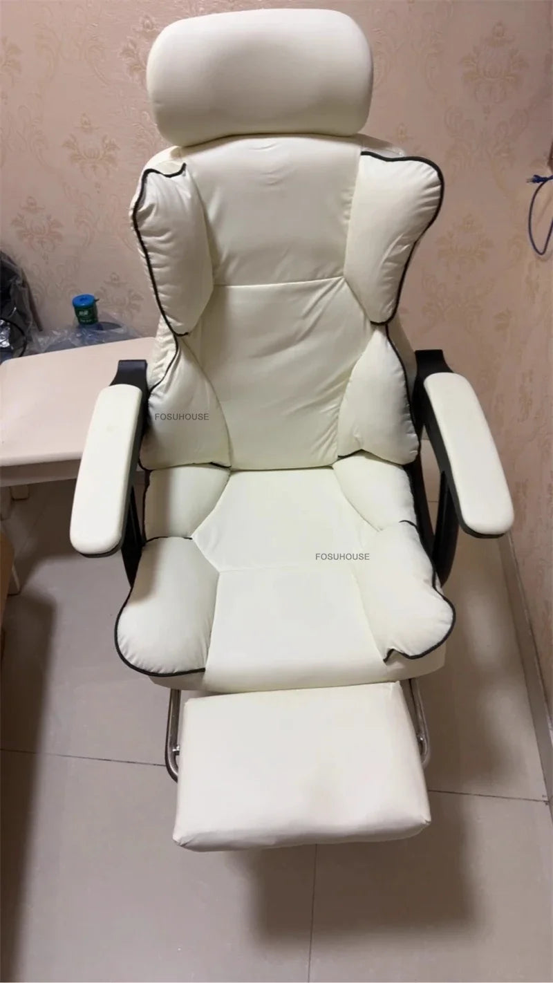 Ergonomic Office Chair Lifting Rotating Armchair Home Game Computer Chair European Backrest Comfort Seating