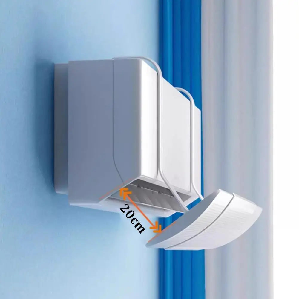 Air Conditioner Wind Deflector Retractable Wall Mounted Air Conditioner Universal Air Guide Plate For Infants And Young Children