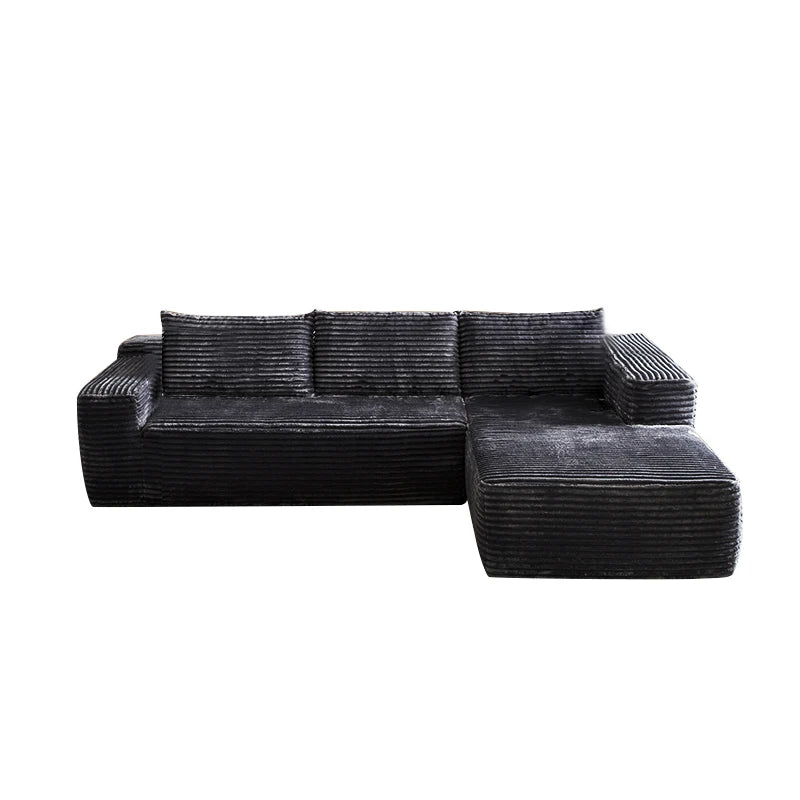 The best-selling convertible tufted L-shaped modular fabric sofa for the living room