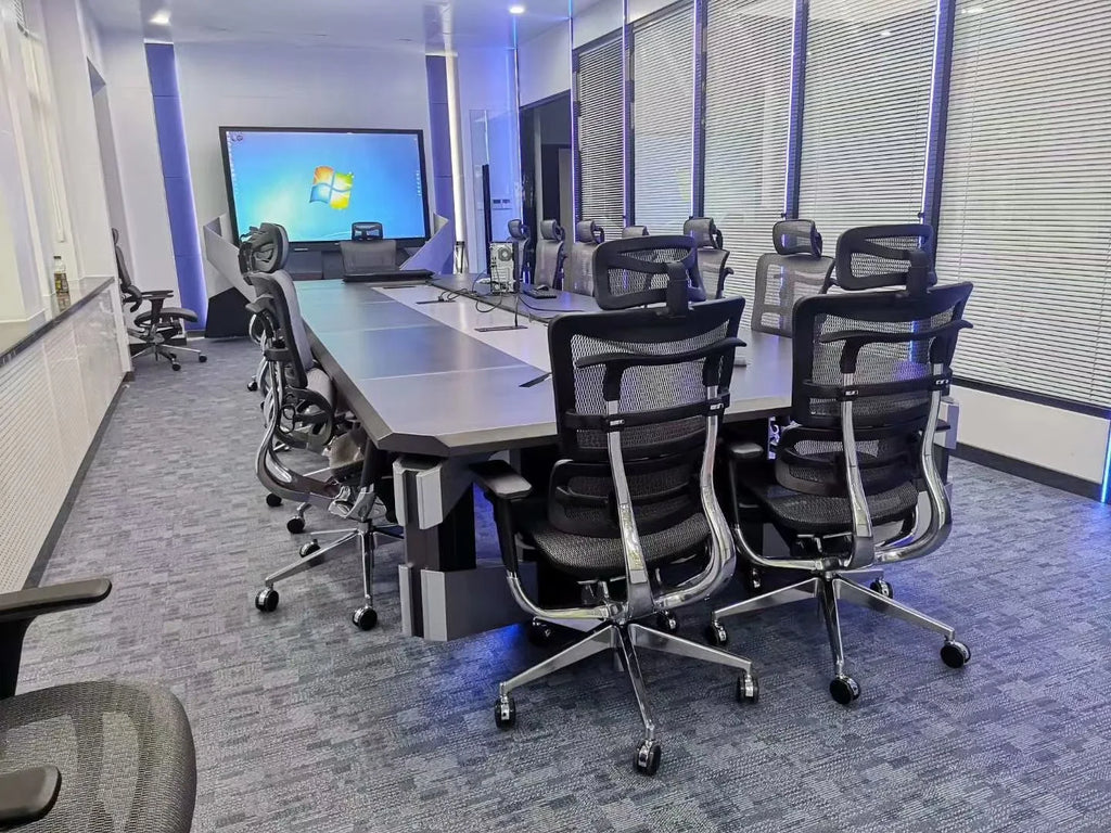 JNS 801 Commercial Furniture 3D Adjustable Mesh Chair Ergonomic Office Chair 1 Piece Aluminum Modern 4 Gas Lift 5 Years Optional