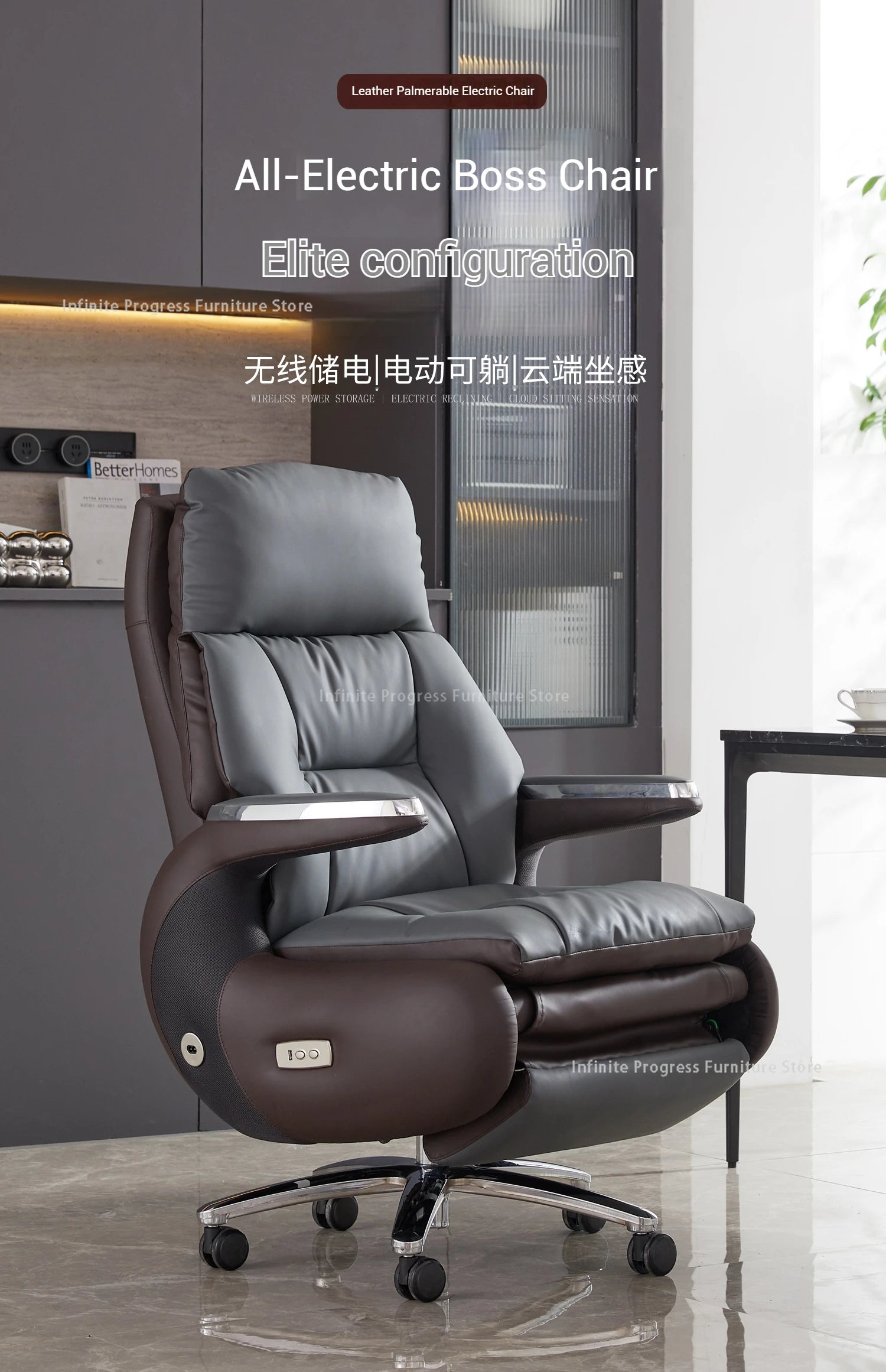 Recliner Boss Office Chairs Computer Armchair Ergonomic Relaxing Office Chairs Modern Multifunction Office Furniture Sillas LLOC