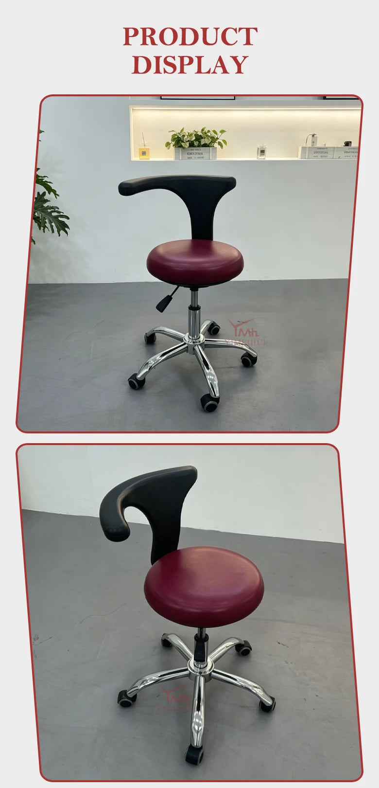 Saddle Beauty Stool Lifting Explosion Proof Chair Seat For Dental Nurse Surgery B Ultrasound Medical Salon Use