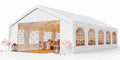 32x16 Party Tent,Heavy-Duty Canopy Tents for Parties Weddings Events | Removable Sidewalls,Roll-up Door,Waterproof for