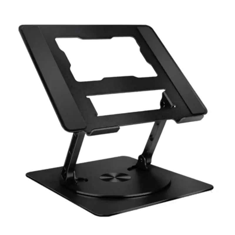 652F Foldable Tablets Bracket Stand Portable Laptop Bracket Heat Dissipation Height Adjustable Stand with 360 Degree Rotating