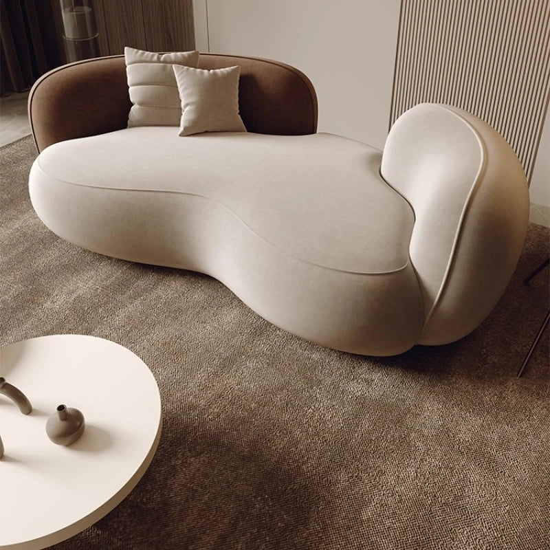 Modern home Luxury Living Room Furniture Sofa Set Floor Lazy Accents Designer Recliner Daybed Sectional Puff Sofa Corner Muebles