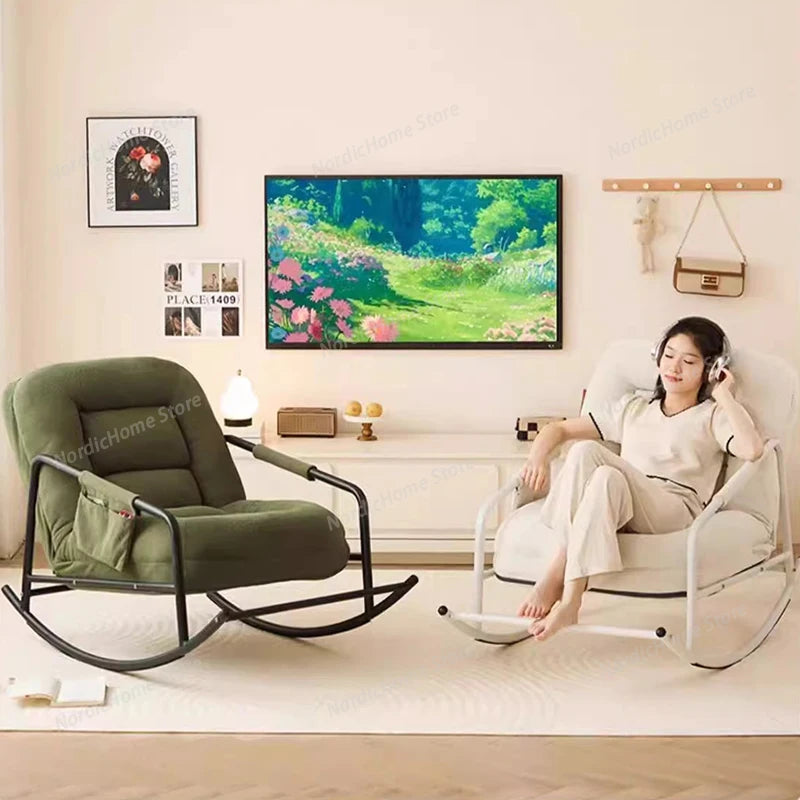 Modern Sofa Living Room Chairs Arm Nordic Designer Relax Living Room Chairs Recliner Balcony Home Furniture Terrace Furniture