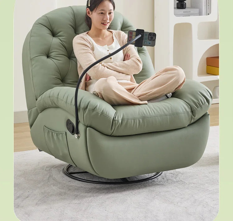 a17  Office Bedroom Chair Balcony Simple Fabric Luxury Modern Lazy Chair Designer Nordic Poltrone Da Salotto Home Accessories