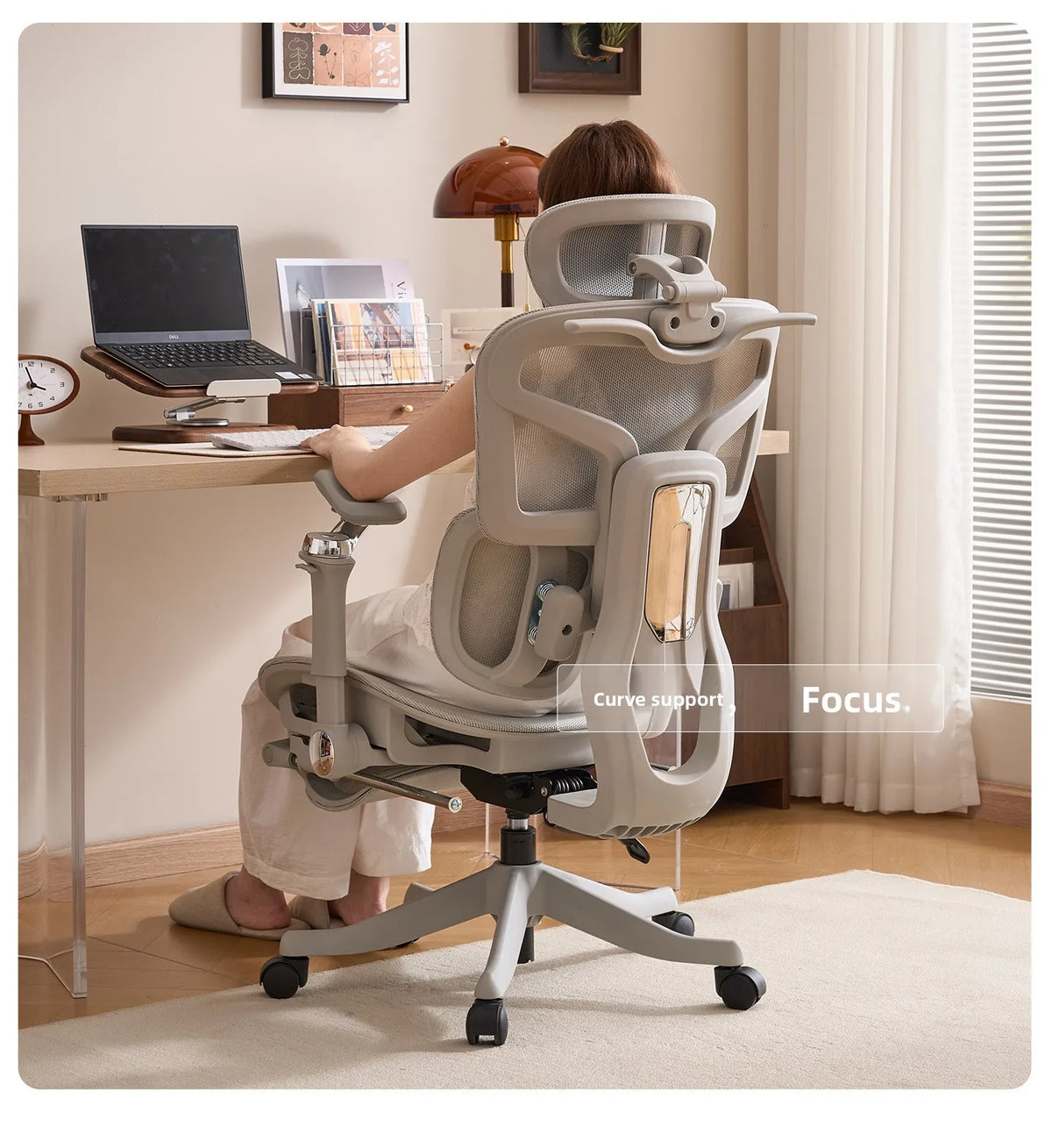 Stable New Ergonomic chair, computer chair, office chair, study chair, gaming chair, conference chair, S950-3