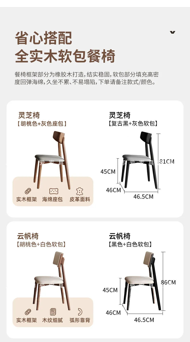 Extra Turntable Dining Table Together Friend Convenience Design Dining Table Modern Simple Home Furniture Mesa De Comedor XY40CZ
