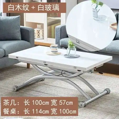 Small White Coffee Tables Nordic Design Rectangular Coffee Tables Bedroom Minimalist Mesas Table Basse Pour Salon Home Furniture