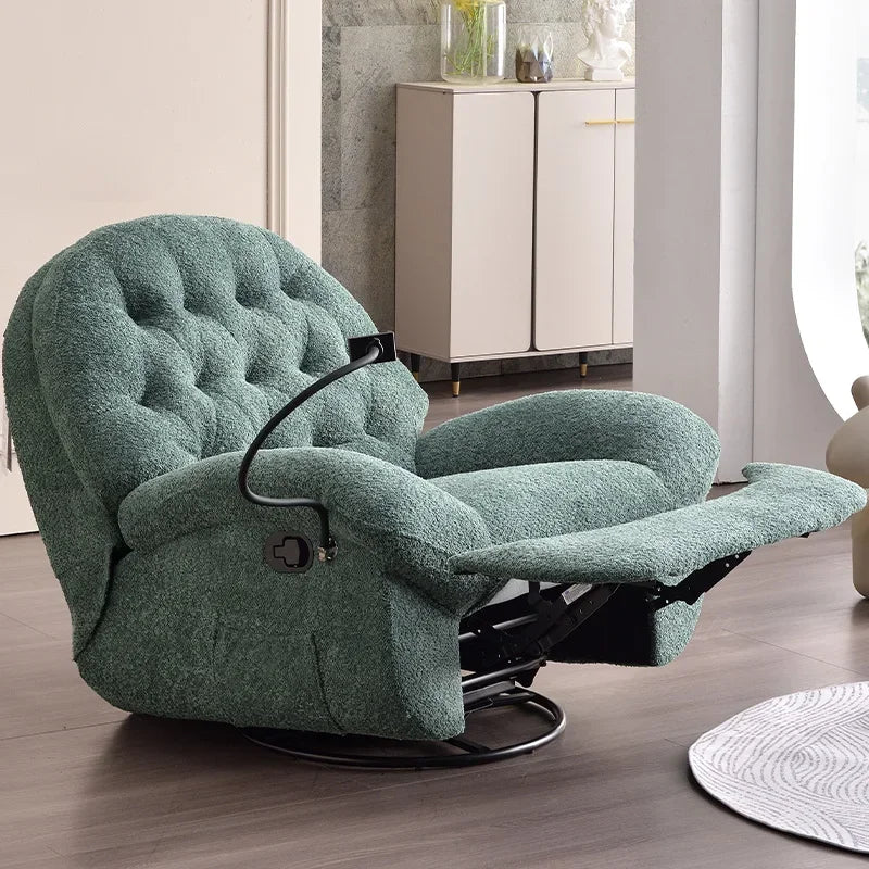y Popular Multifunctional Reclining Chair Single Sofa Electric Leisure Modern Swivel Recliner Lounge for Living Room Furniture