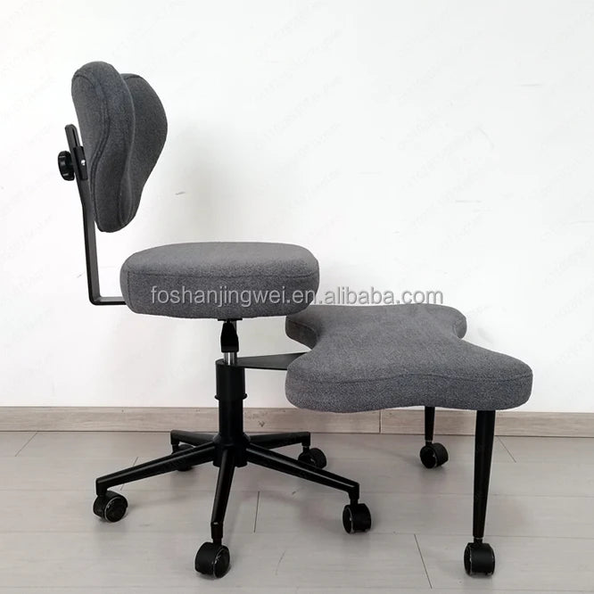 Cross Legged Squatting Lazy Chair, Comfortable Floor Seat for Long Sitting in Dormitory & Office