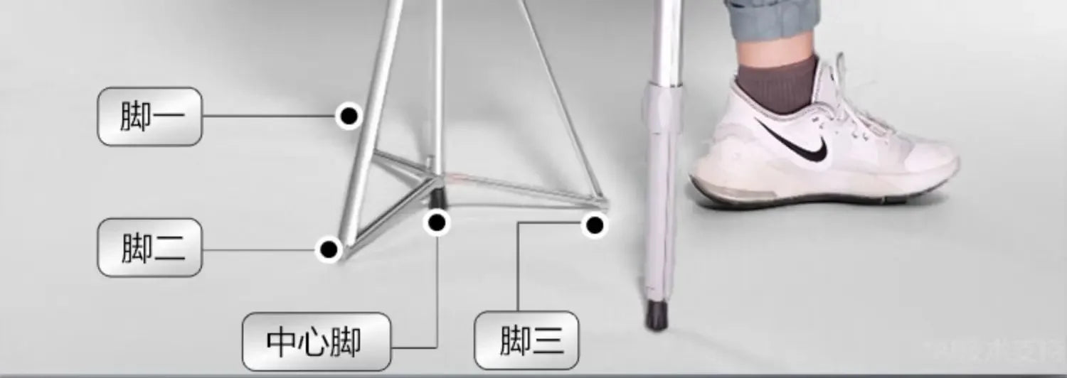 Elderly crutches Multifunctional cane chair Non-slip portable stool Light walker