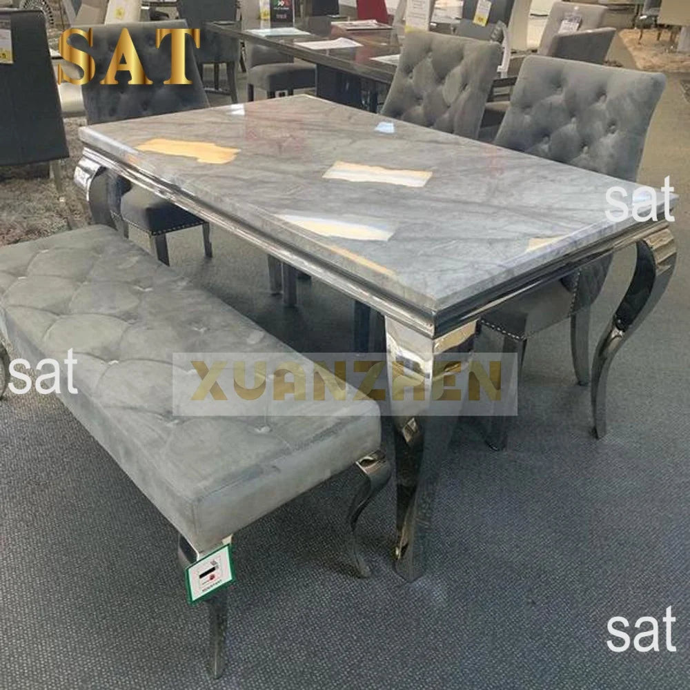 # Living Room Furniture Marble Stone Restaurant Marble Dining Table Marble Modern
