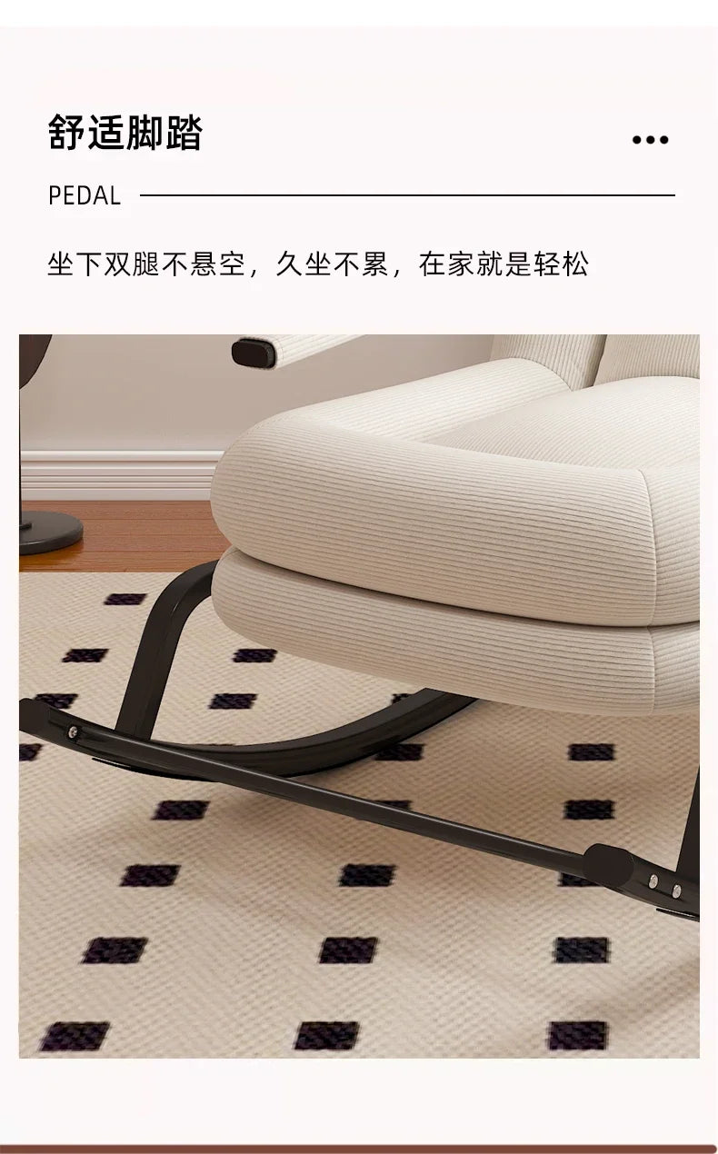 Occasional Balcony Living Room Chairs Reading Makeup Outdoor Reading Balcony Relax Chairs Luxury Sex Kitchen Home Furniture