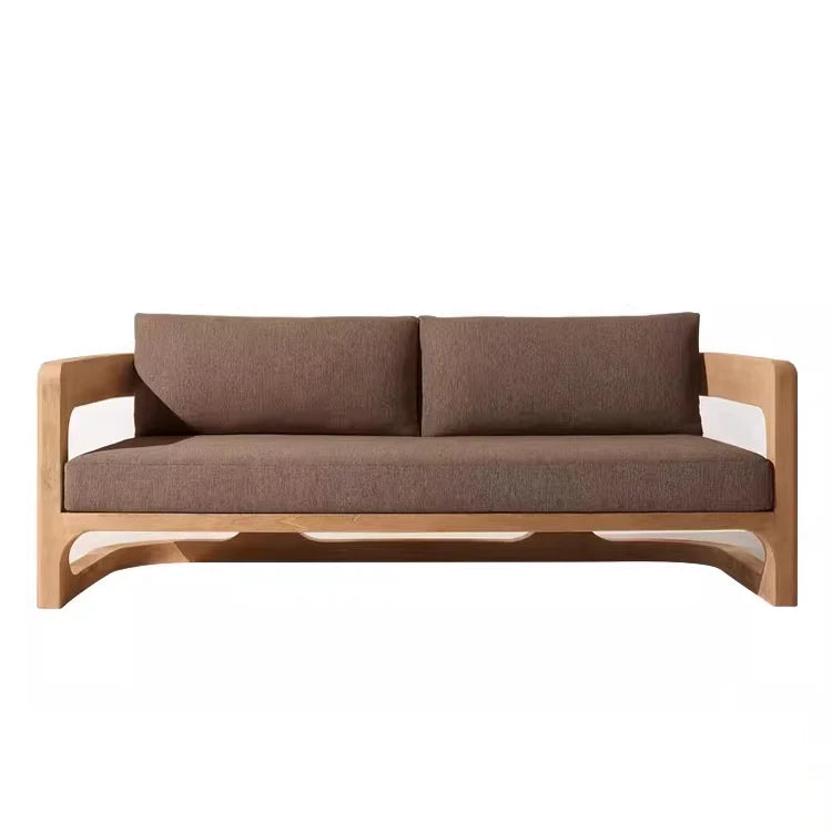 # Luxury Design Sofa Modern Outdoor Furniture Couch Potio Solid Wood Sectional Teak Garden Sofa Sets