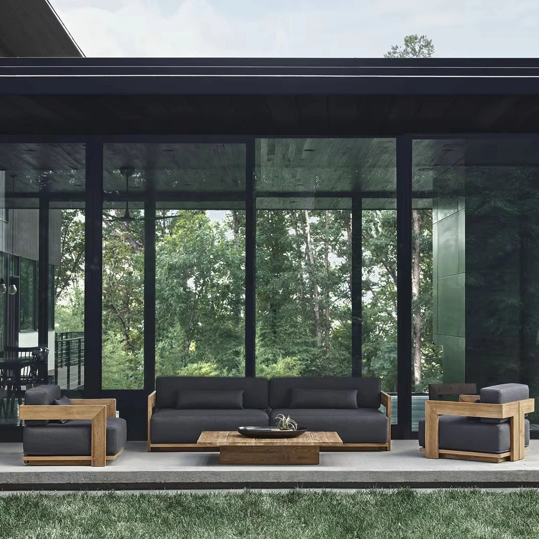 Reduction Outdoor Furniture Set Modern Sofa Set Furniture Aluminum Luxury Couch Garden Furniture Sofa Sets Metal