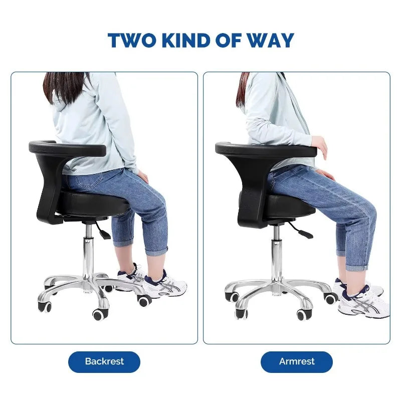 Height Adjustable Dental Chair for Doctor Assistant Dental Chair Ergonomic Stool Office Furniture Chair Hospital Equipment
