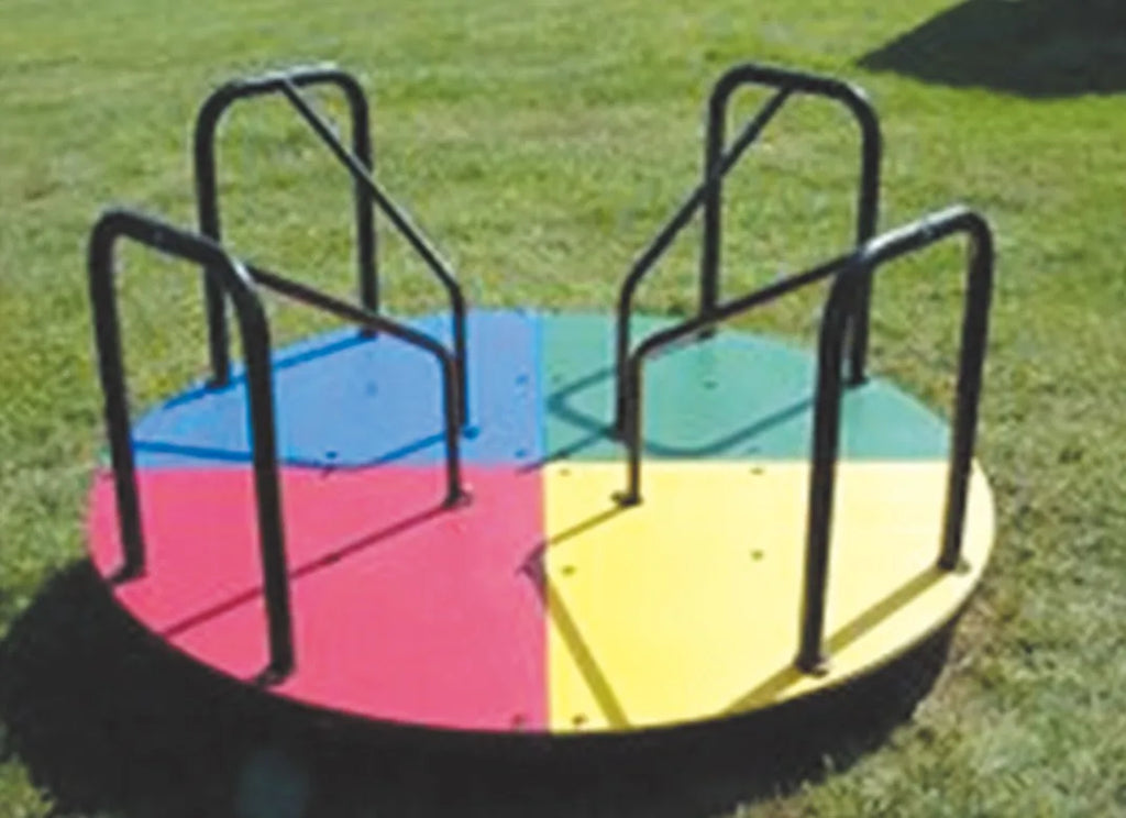 2026 High Quality Plastic Children's Entertainment Carousel Steering Wheel Swivel Chair Customized Color Outdoor Amusement Equip