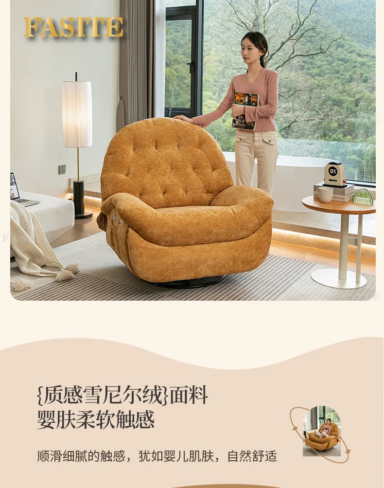 Multifunctional lazy sofa first-class space capsule living room sofa reclining chair