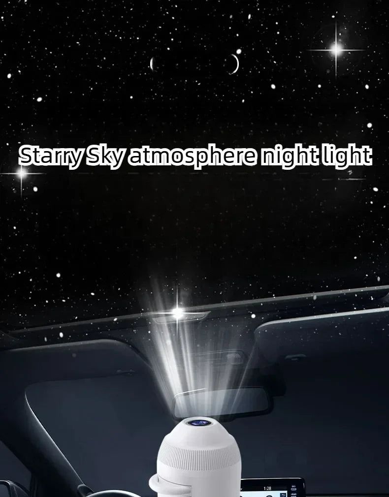 USB 2-in-1 Ambient Projection Light with Adjustable Focus Wide Range Coverage Multiple Scene Modes Perfect for Mood Lighting