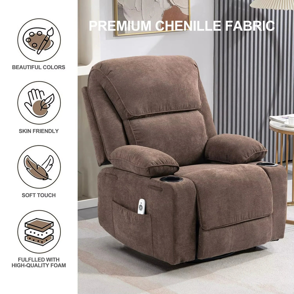 Recliner Chair Manufacturer Wholesale With Remote Control Massage Heating Function Adjustable Electrical Sofa  for Living Room