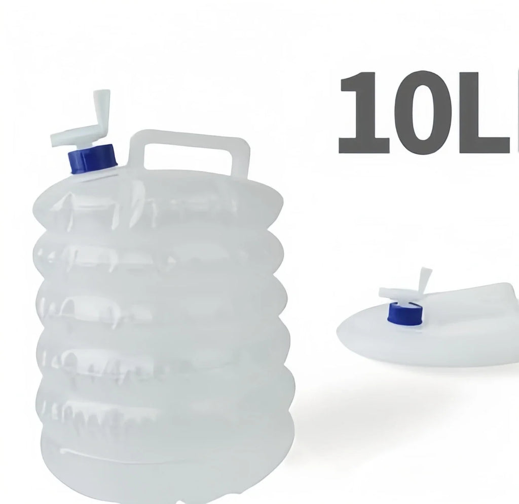 10L-15L Collapsible foldable bottle Container Water Storage Bottle Bucket Pail Water Bag water&juice dispenser Camping Outdoor